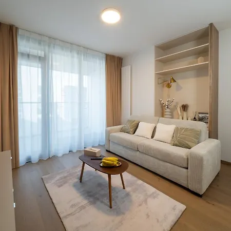 Eurovea Tower Free Parking Semesterbostad Bratislava