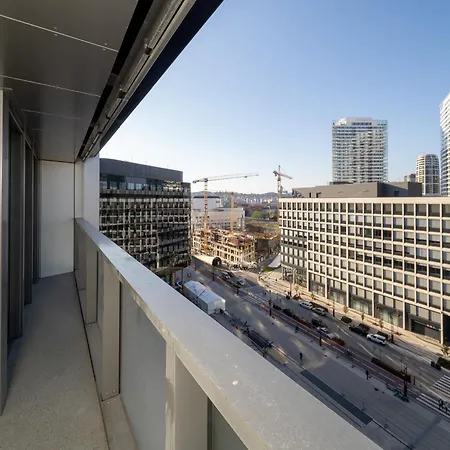 Eurovea Tower Free Parking Semesterbostad Bratislava